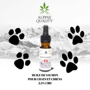 Huile CBD - CBG - Alpine Quality - Huile de Chanvre - Huile CBD Animaux