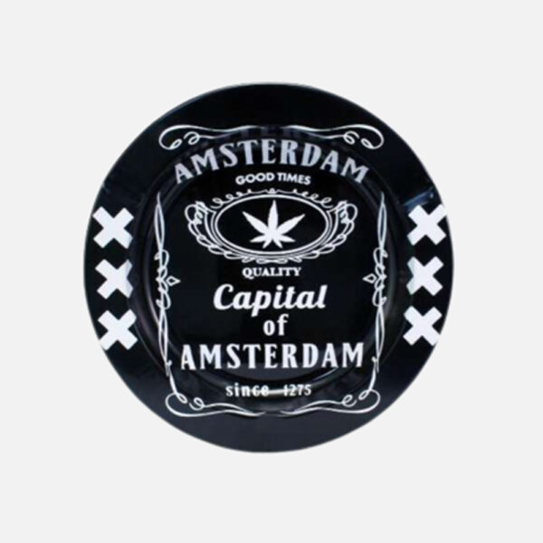 Cendrier Métal - Amsterdam - XXX - CBD Shop - Boutique CBD France - Chanvre - CBD pas cher