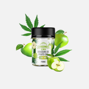 Bonbon CBD - Pomme - 300Mg - CBD Shop - Boutique CBD France - Chanvre - CBD pas cher - Greeneo