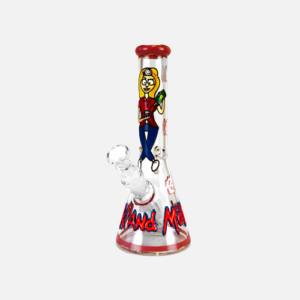 Bang en Verre - Cartoon Girl - CBD Shop - Boutique CBD France - CBD pas cher - Chanvre