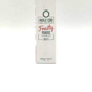 Huile Full Spectrum 20% Fraise - Vanille