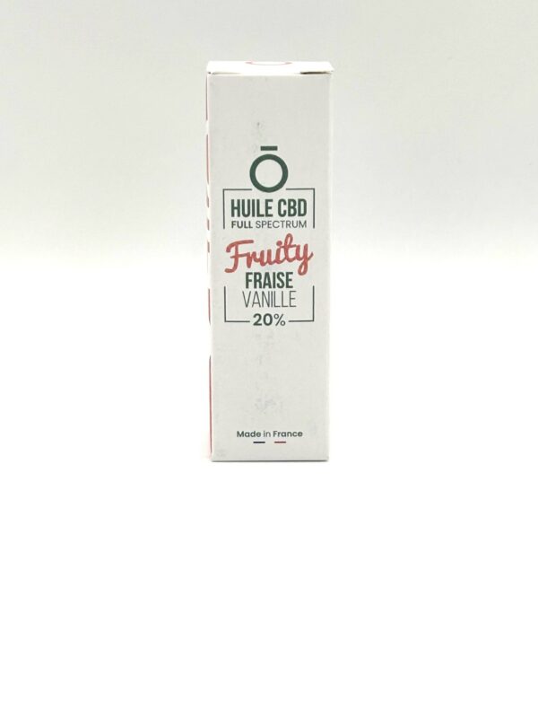 Huile Full Spectrum 20% Fraise - Vanille