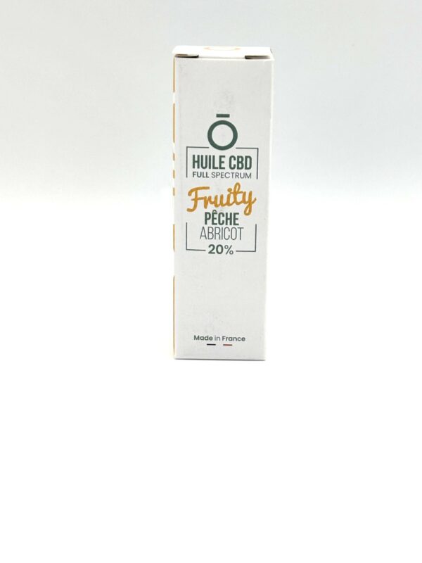 Huile Full Spectrum 20% Pêche - Abricot