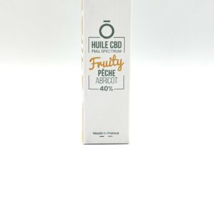 Huile Full Spectrum 40% Pêche-Abricot