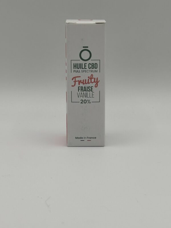 Huile Full Spectrum 20% Fraise - Vanille