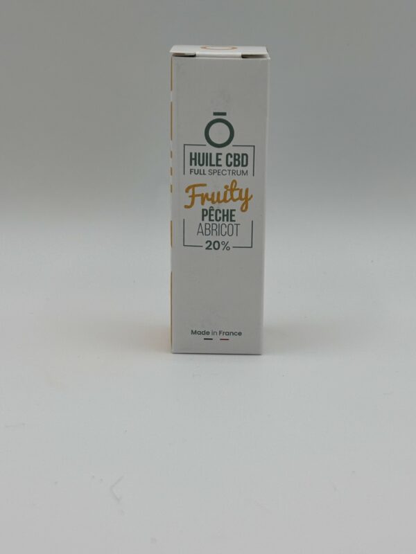 Huile Full Spectrum 20% Pêche - Abricot