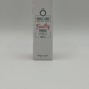 Huile Full Spectrum 40% Fraise-Vanille